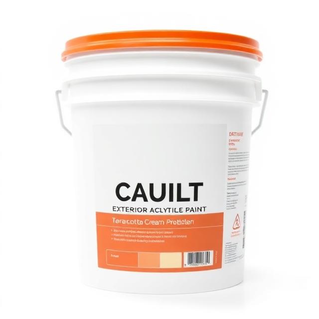 Exterior Acrylic Paint pack shot